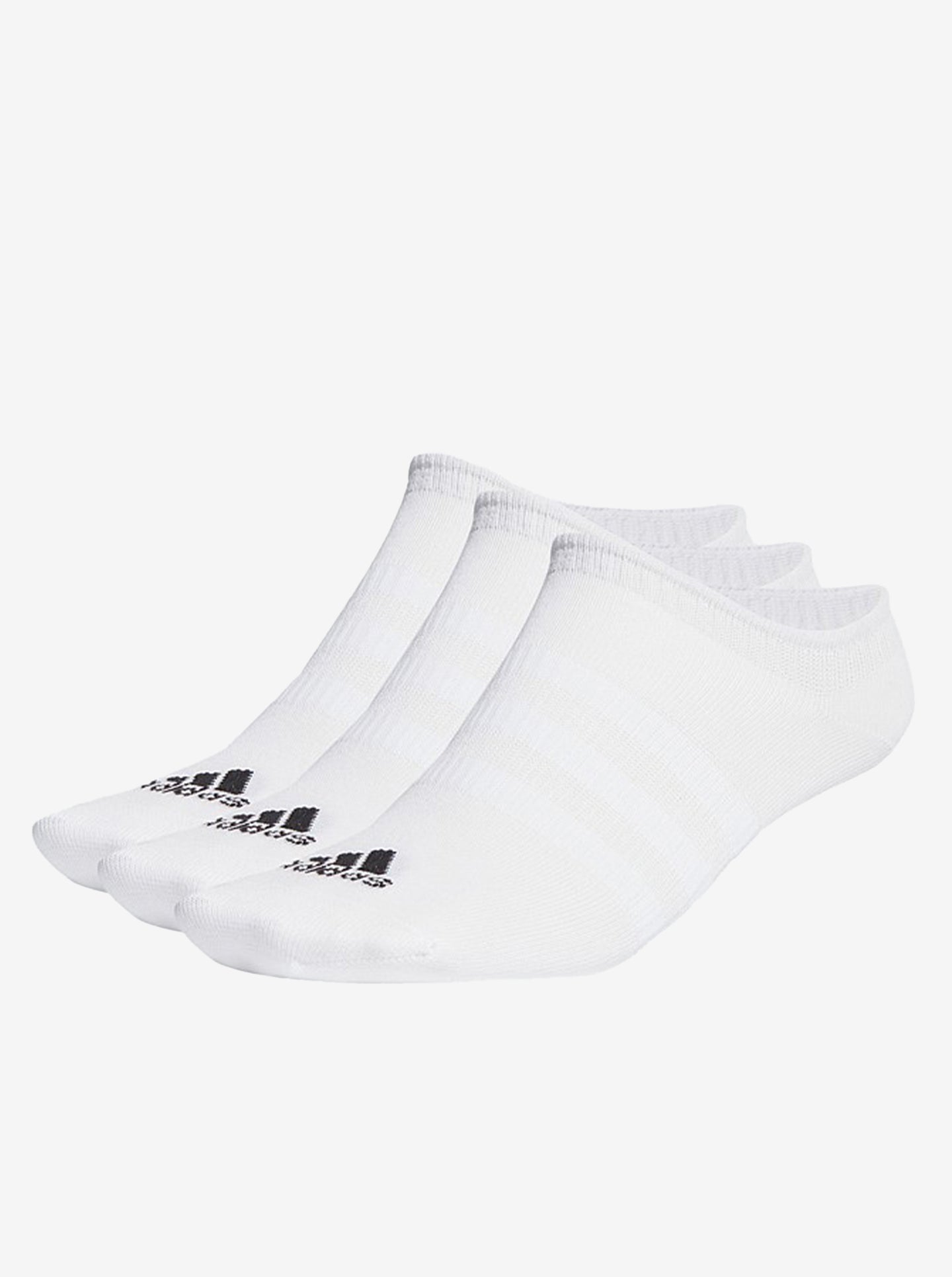 Thin and Light No-Show Socks 3 Pack Unisex