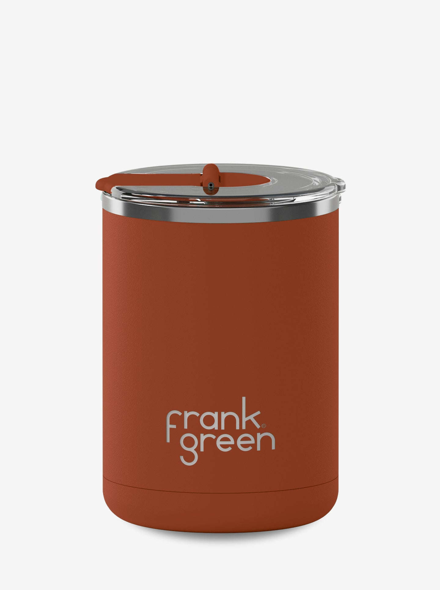 Ceramic Coffee Cup with Hinged Lid 12oz