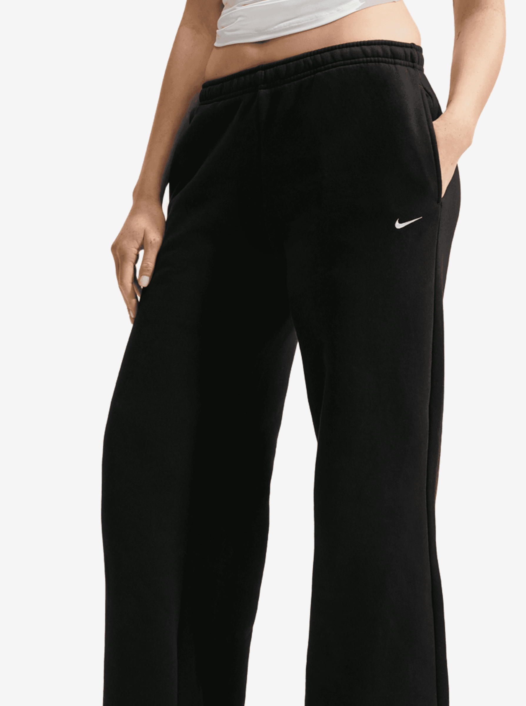 Studio Fleece Wide-Leg Pants