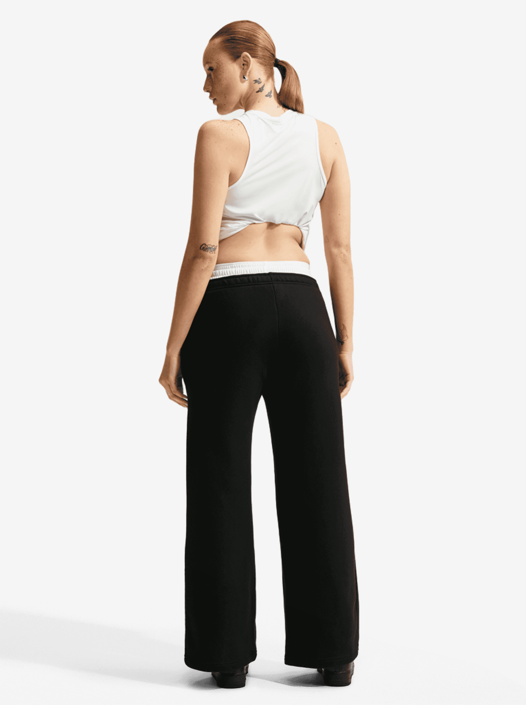 Studio Fleece Wide-Leg Pants