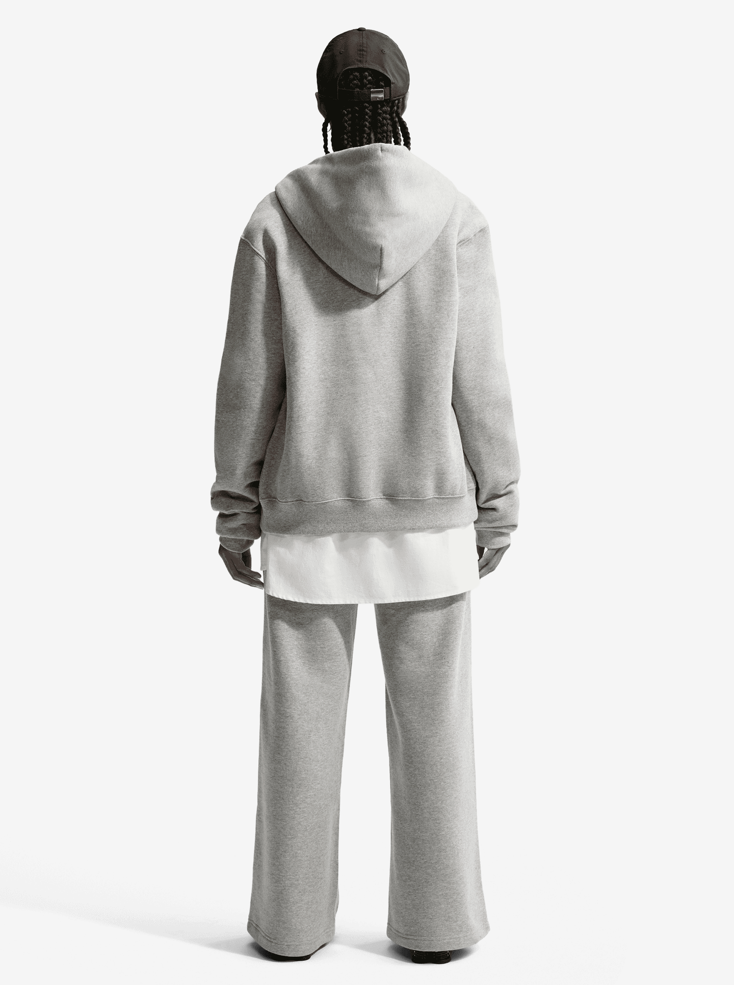 Club Fleece Mid-Rise Wide Leg Pant