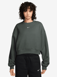 Studio Fleece Oversized Cropped Crew