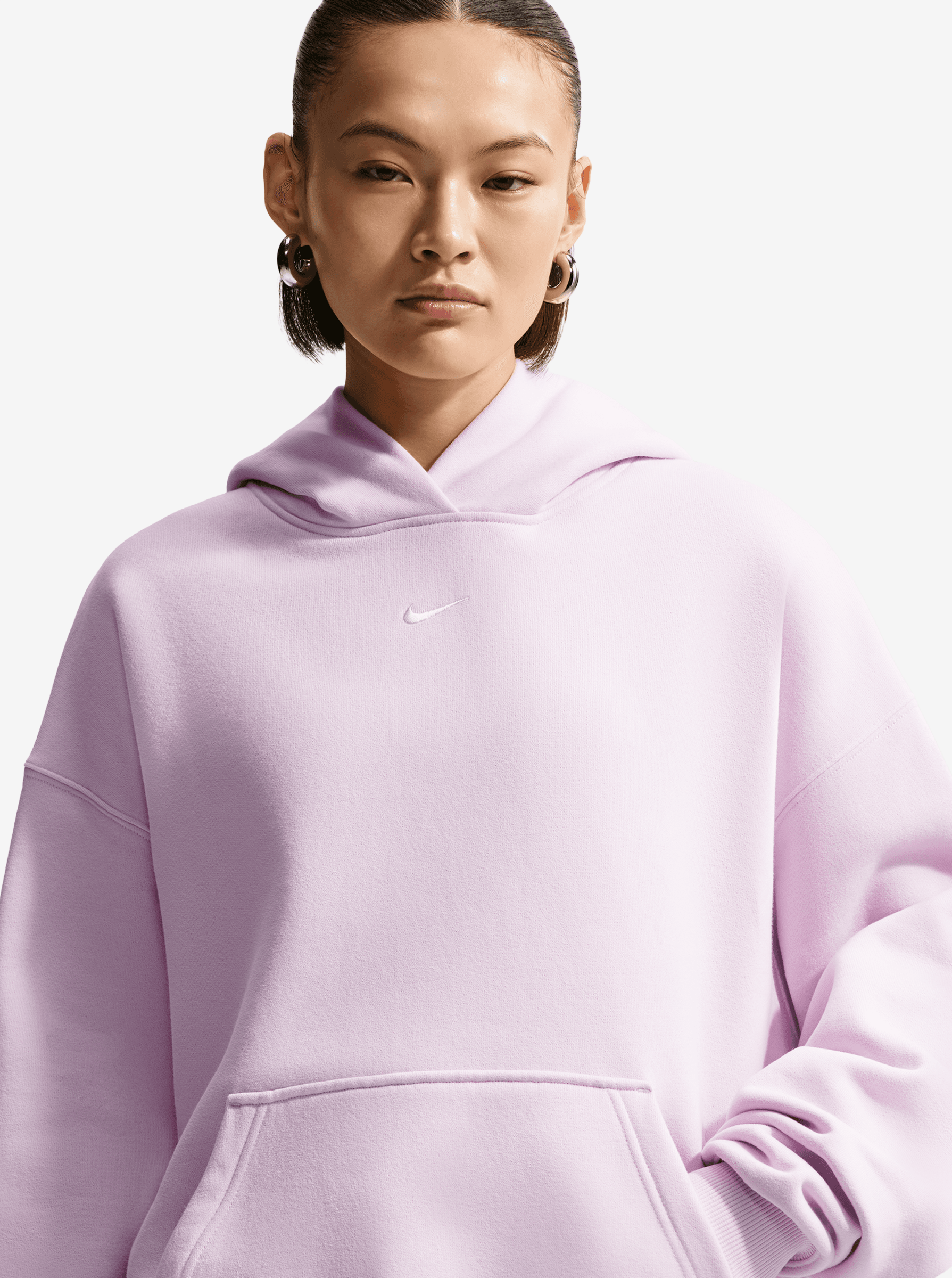 Studio Fleece Oversized Pullover Hoodie