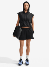 Studio Fleece Mid-Rise Shorts