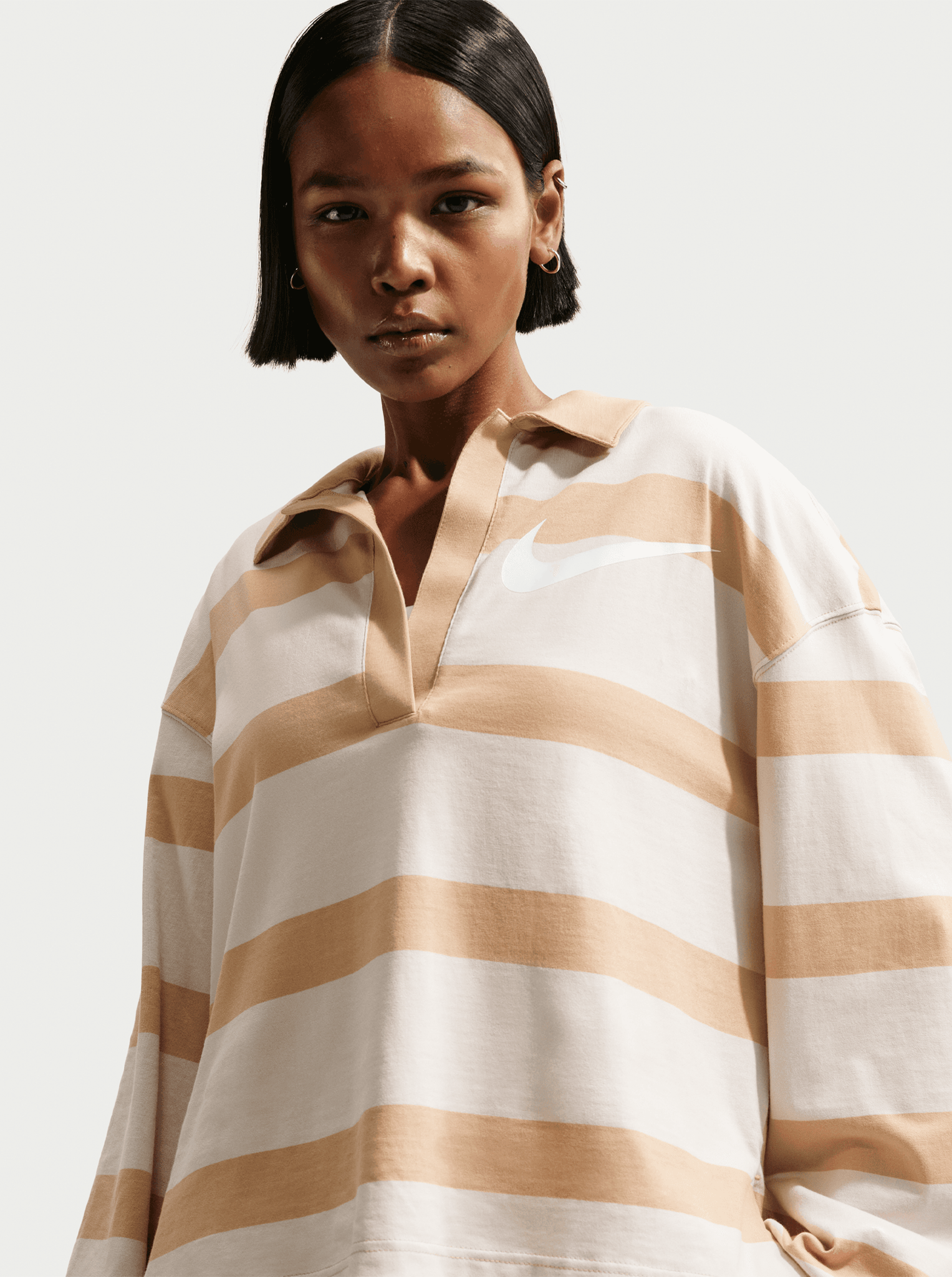 Nike W NSW Prep Top - Light Bone/Linen/Sail