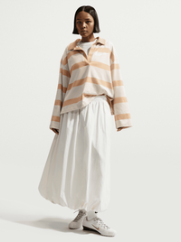 Nike W NSW Prep Top - Light Bone/Linen/Sail