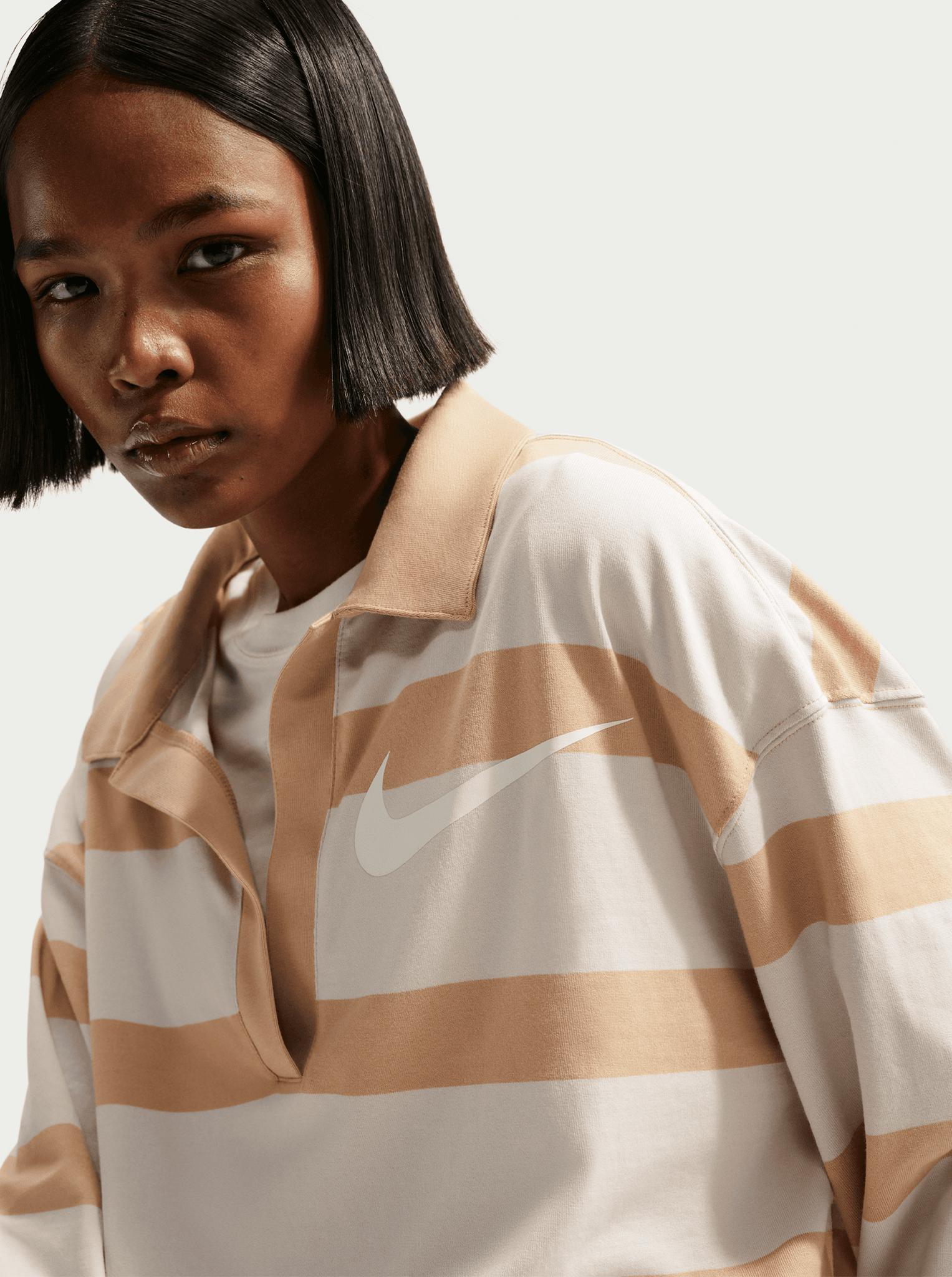 Nike W NSW Prep Top - Light Bone/Linen/Sail