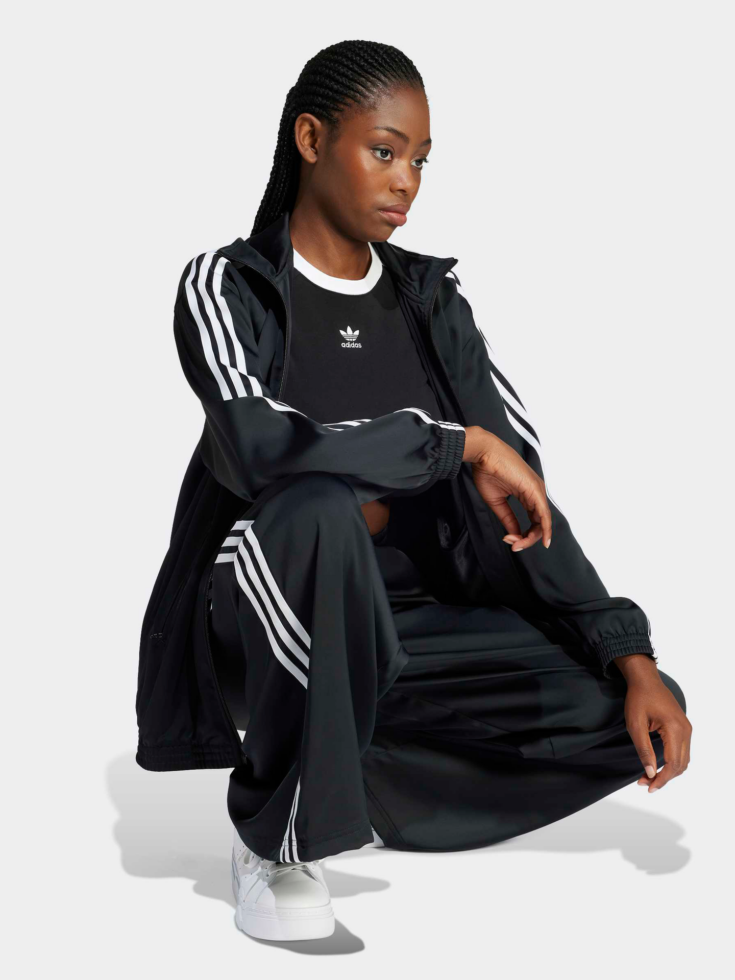 Adicolor Satin Wide Leg Track Pants