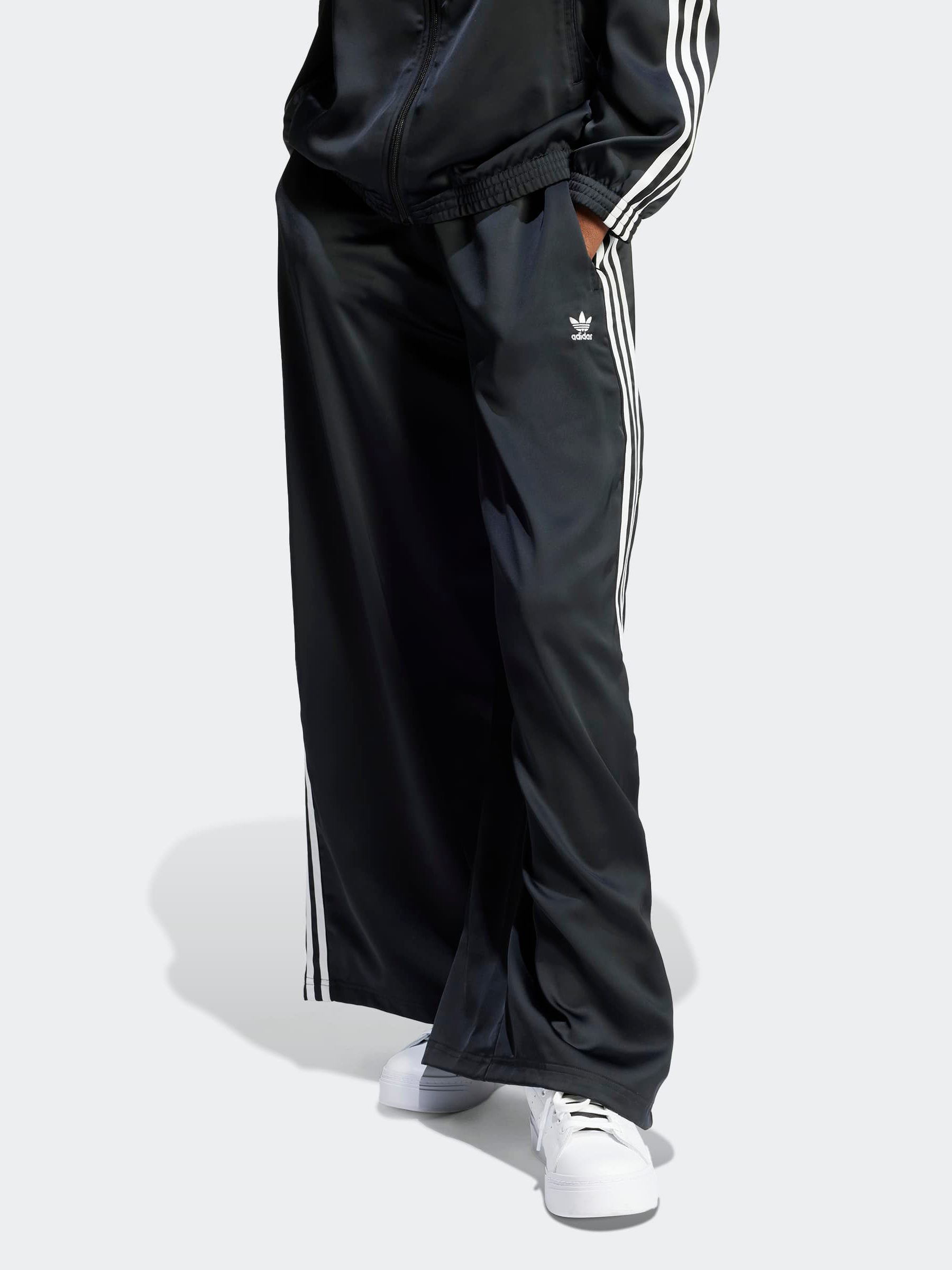 Adicolor Satin Wide Leg Track Pants