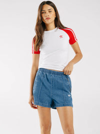 Adicolor 3-Stripes Raglan Slim T-Shirt
