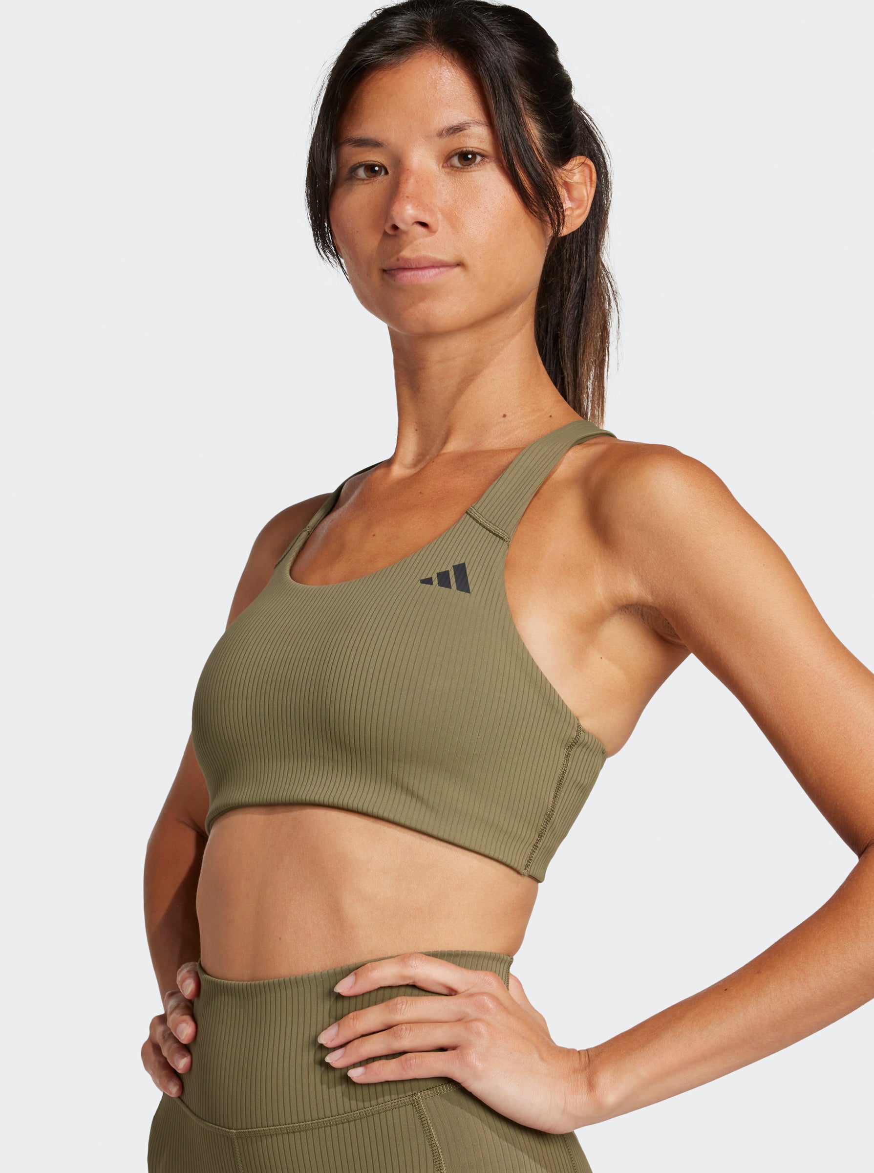Powerimpact Rib Medium Support Training Bra