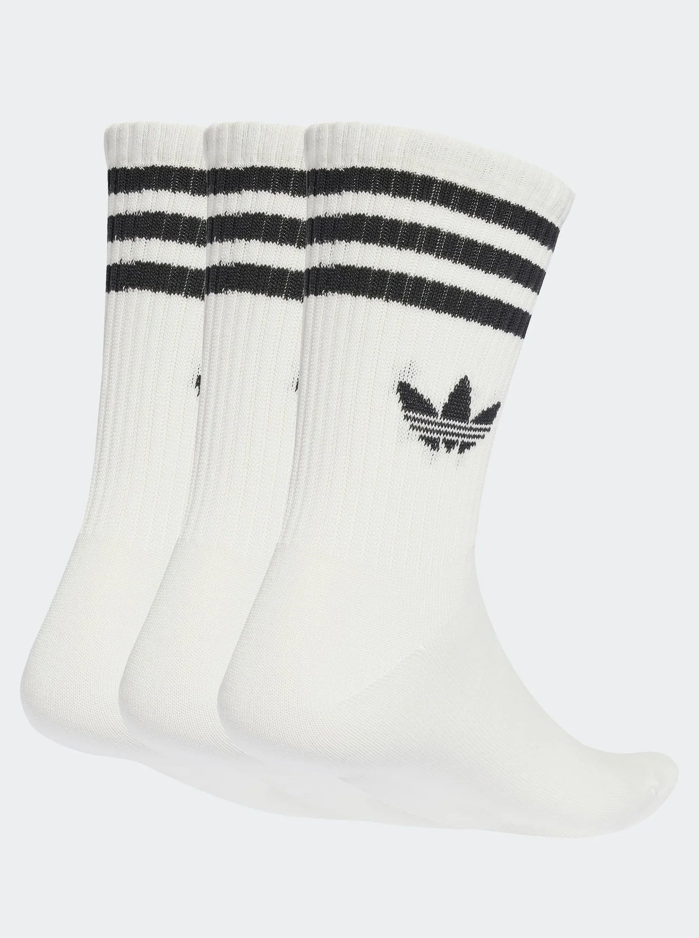 3-Stripes Crew Socks 3 Pairs
