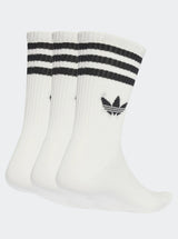 3-Stripes Crew Socks 3 Pairs