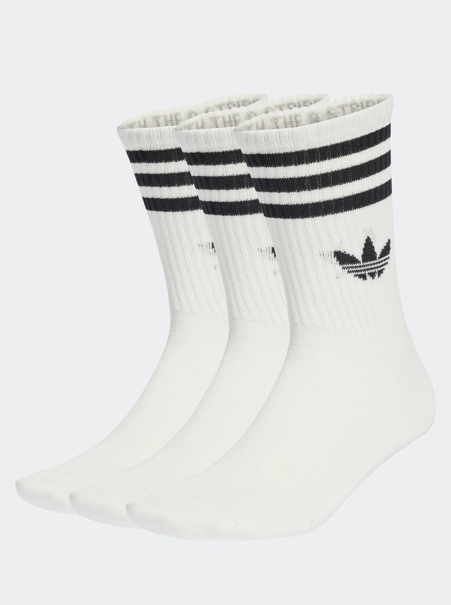 3-Stripes Crew Socks 3 Pairs