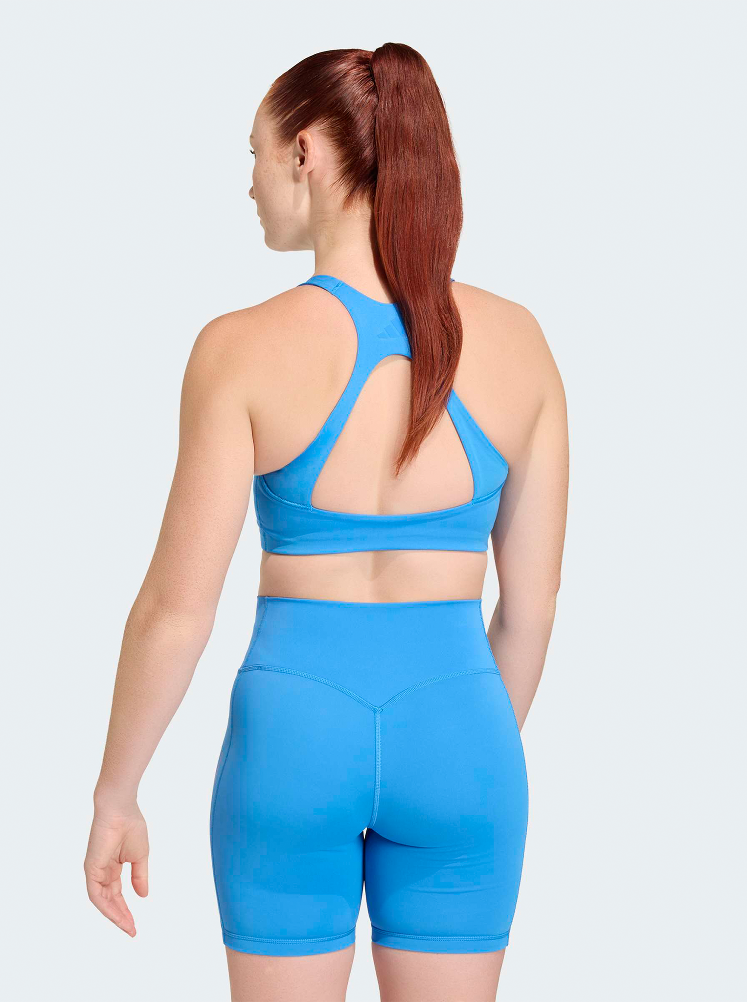 Optime Workout 3-Stripes Medium Support Bra