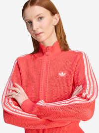 Knitted Crochet Firebird Track Top