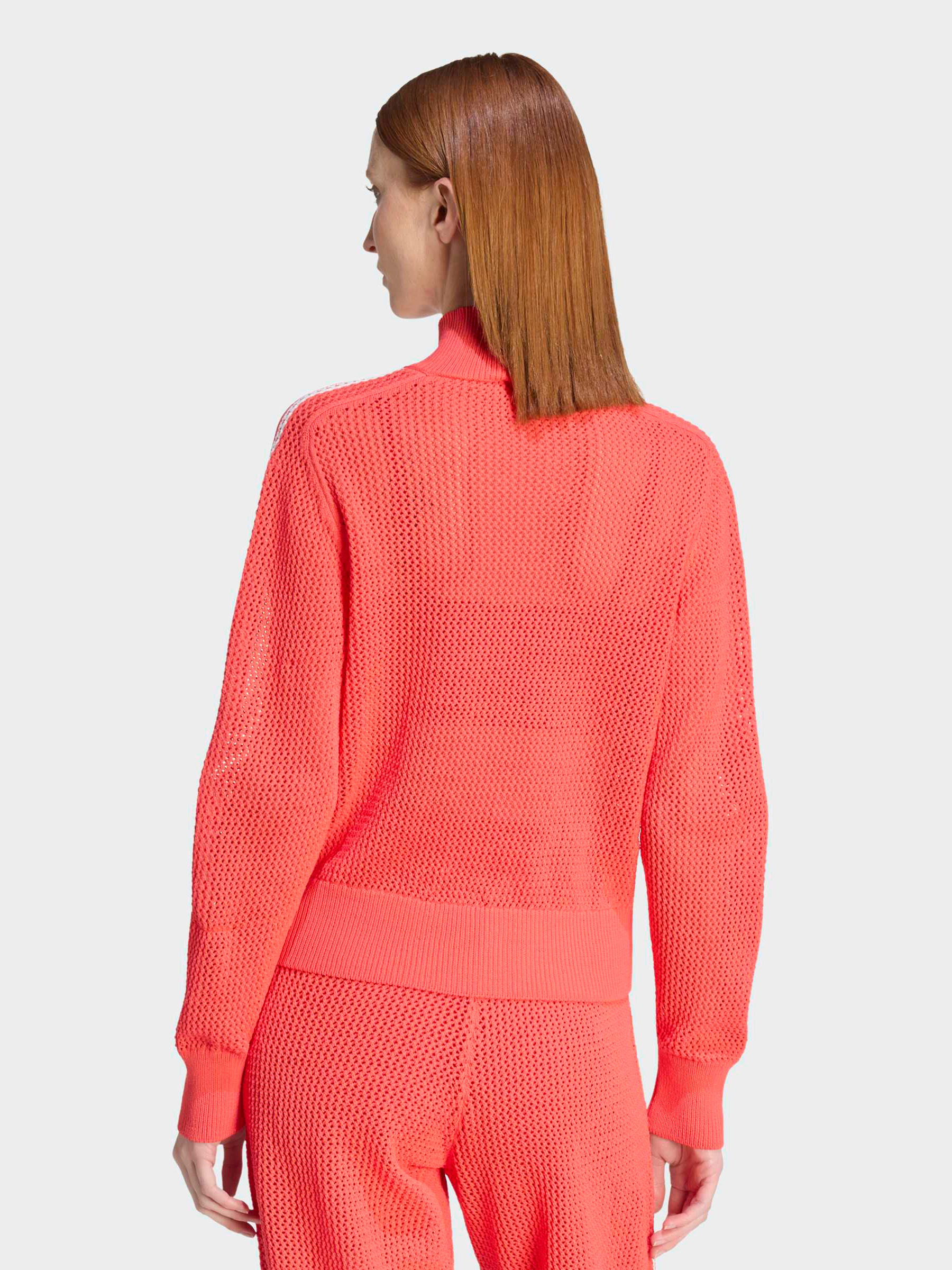 Knitted Crochet Firebird Track Top