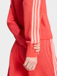 Knitted Crochet Firebird Track Top