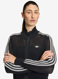 Knitted Crochet Firebird Track Top