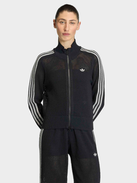 Knitted Crochet Firebird Track Top