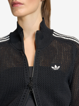 Knitted Crochet Firebird Track Top
