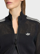 Knitted Crochet Firebird Track Top