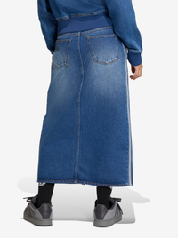 3 Stripes Pencil Skirt Denim