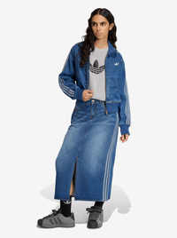 3 Stripes Pencil Skirt Denim