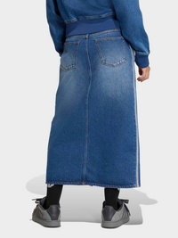 3 Stripes Pencil Skirt Denim