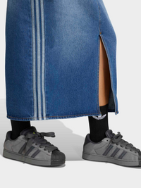 3 Stripes Pencil Skirt Denim