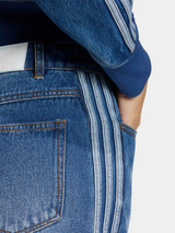3 Stripes Pencil Skirt Denim