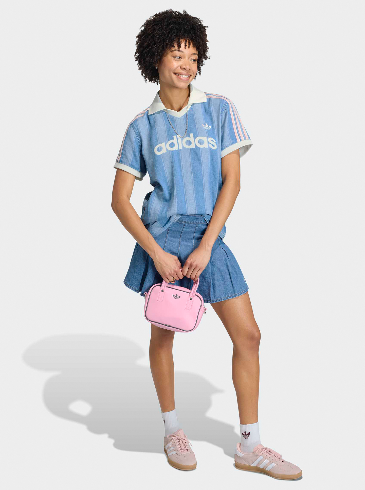 Denim Football Jersey