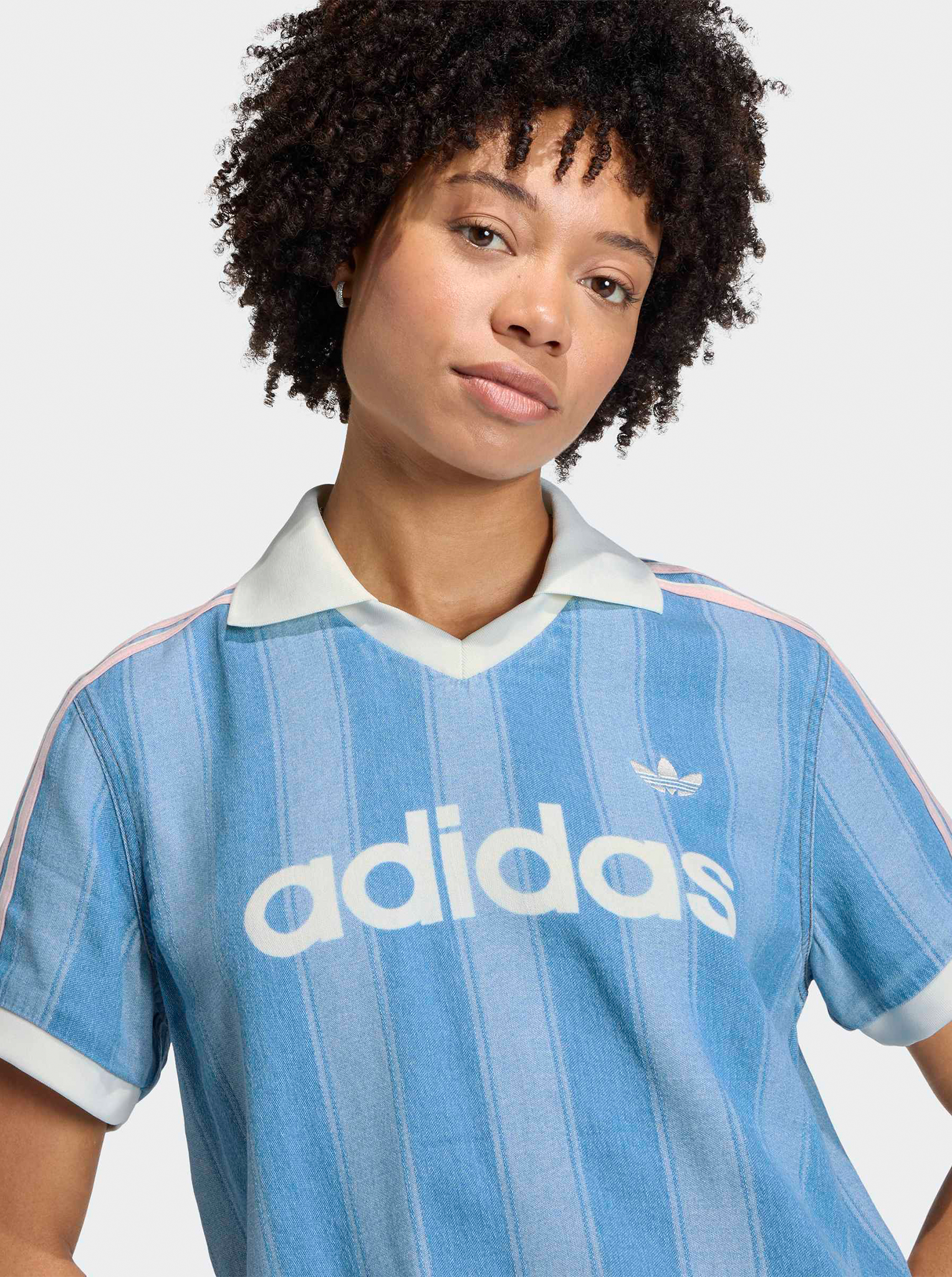Denim Football Jersey