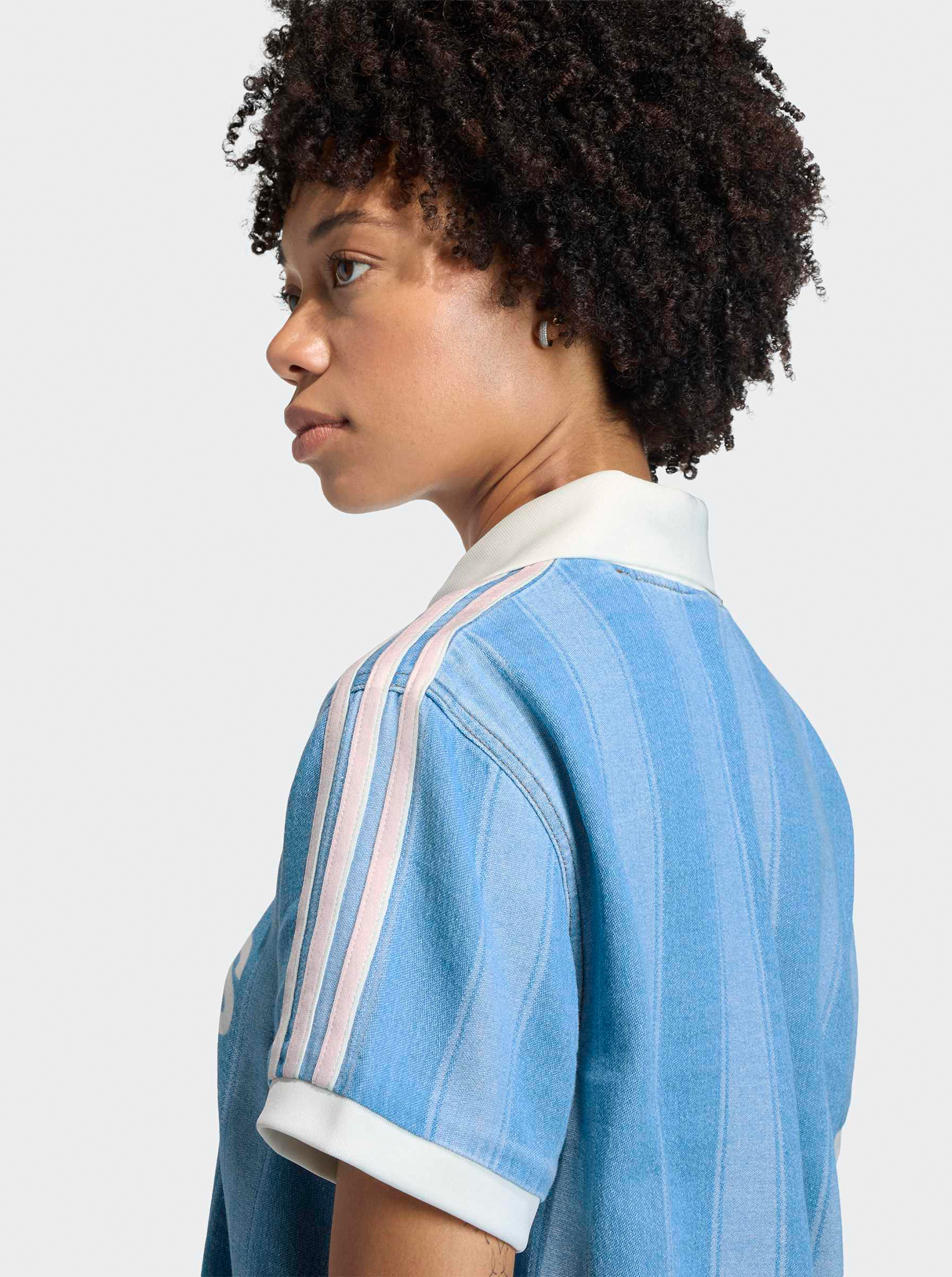 Denim Football Jersey