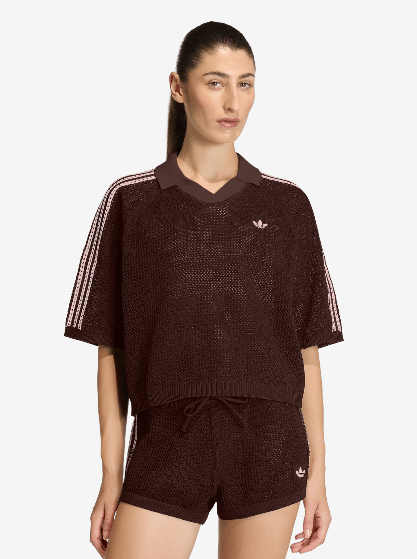 Knitted Crochet Polo