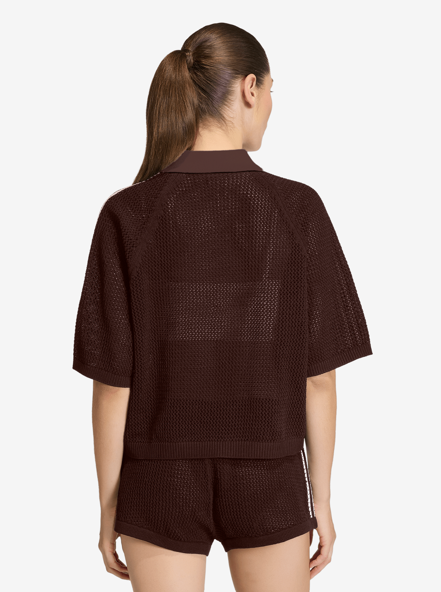 Knitted Crochet Polo