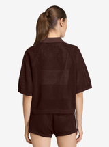 Knitted Crochet Polo