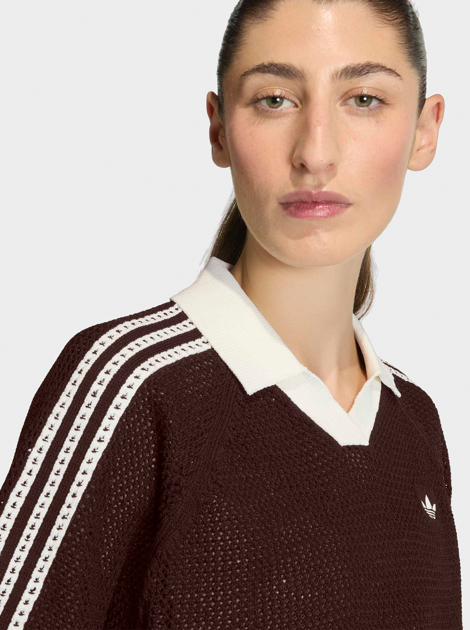 Knitted Crochet Polo