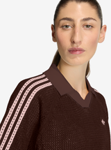 Knitted Crochet Polo