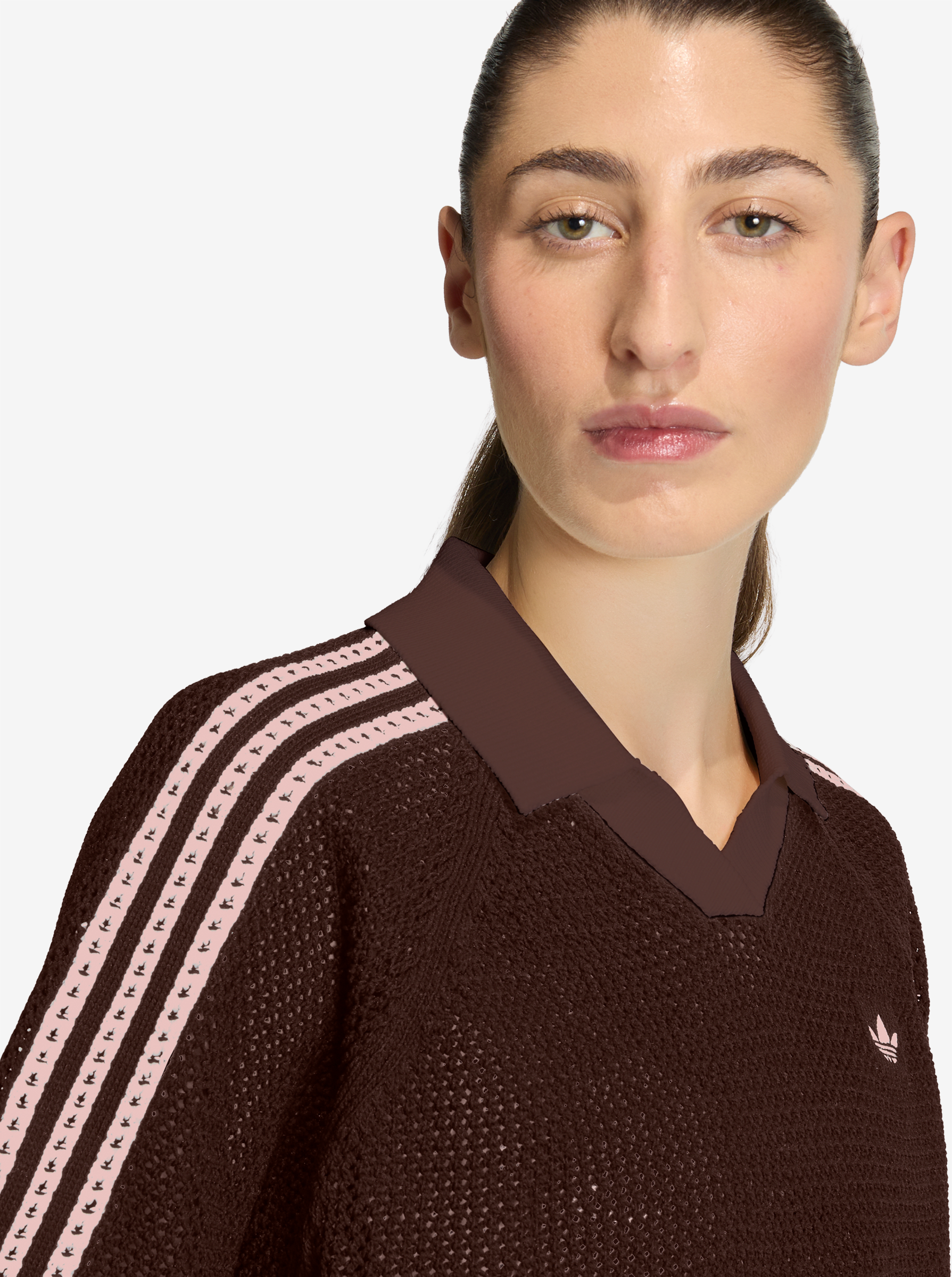 Knitted Crochet Polo