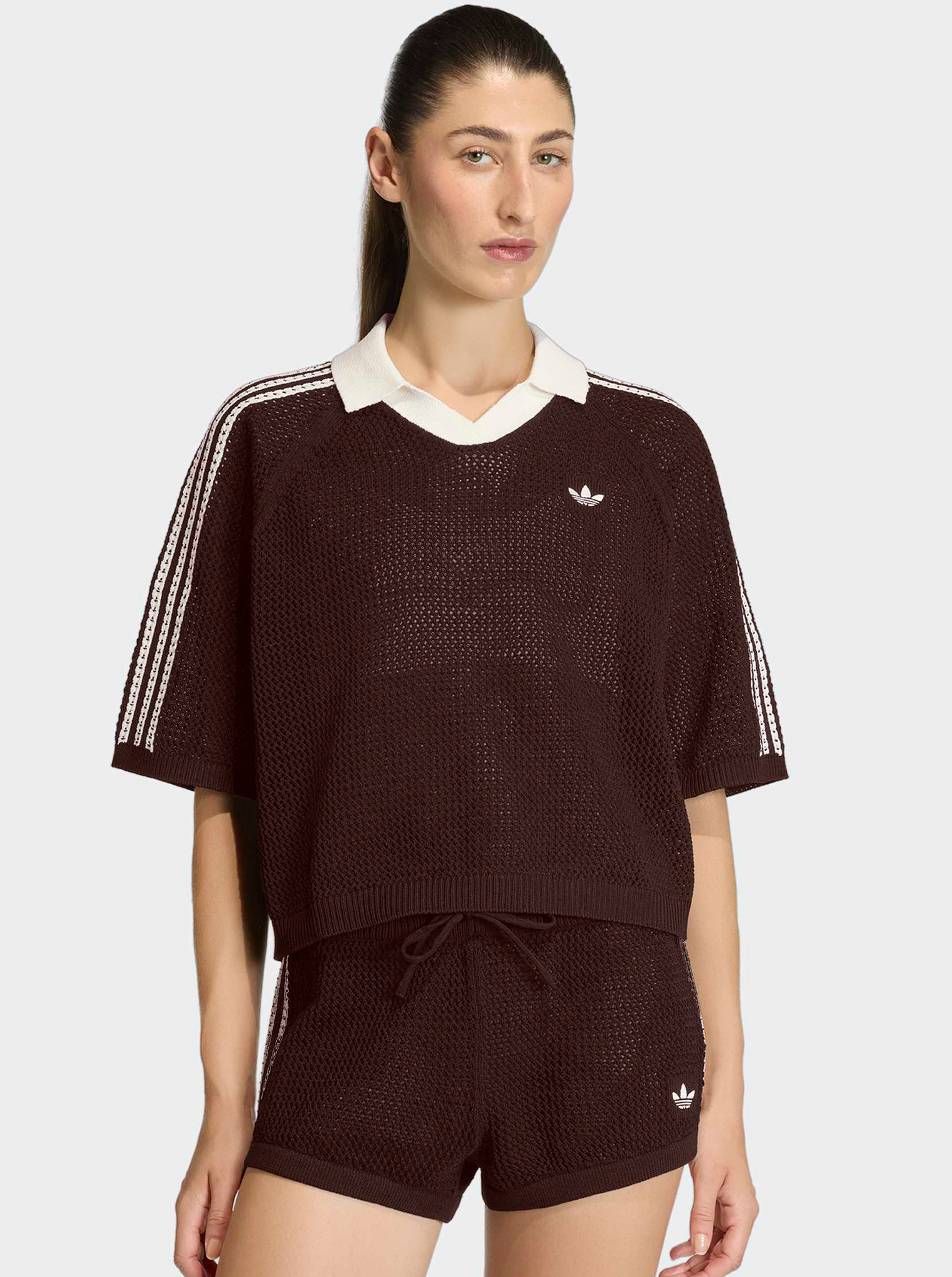 Knitted Crochet Polo