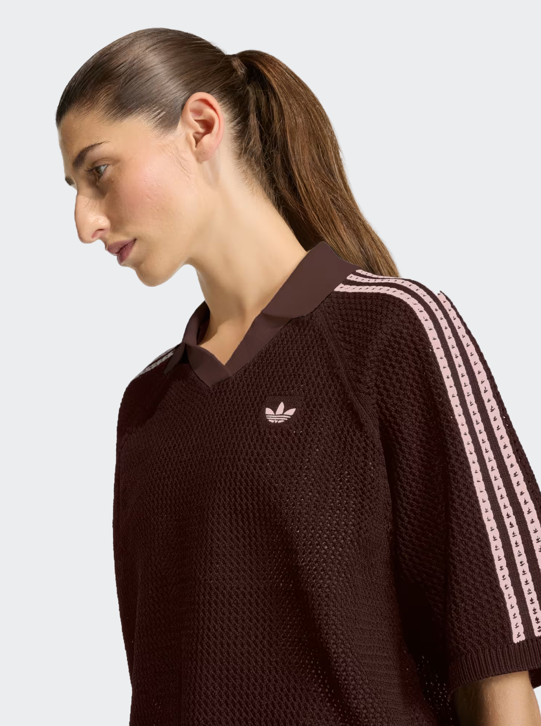 Knitted Crochet Polo