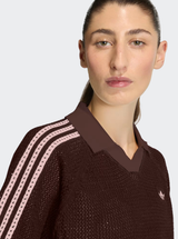 Knitted Crochet Polo