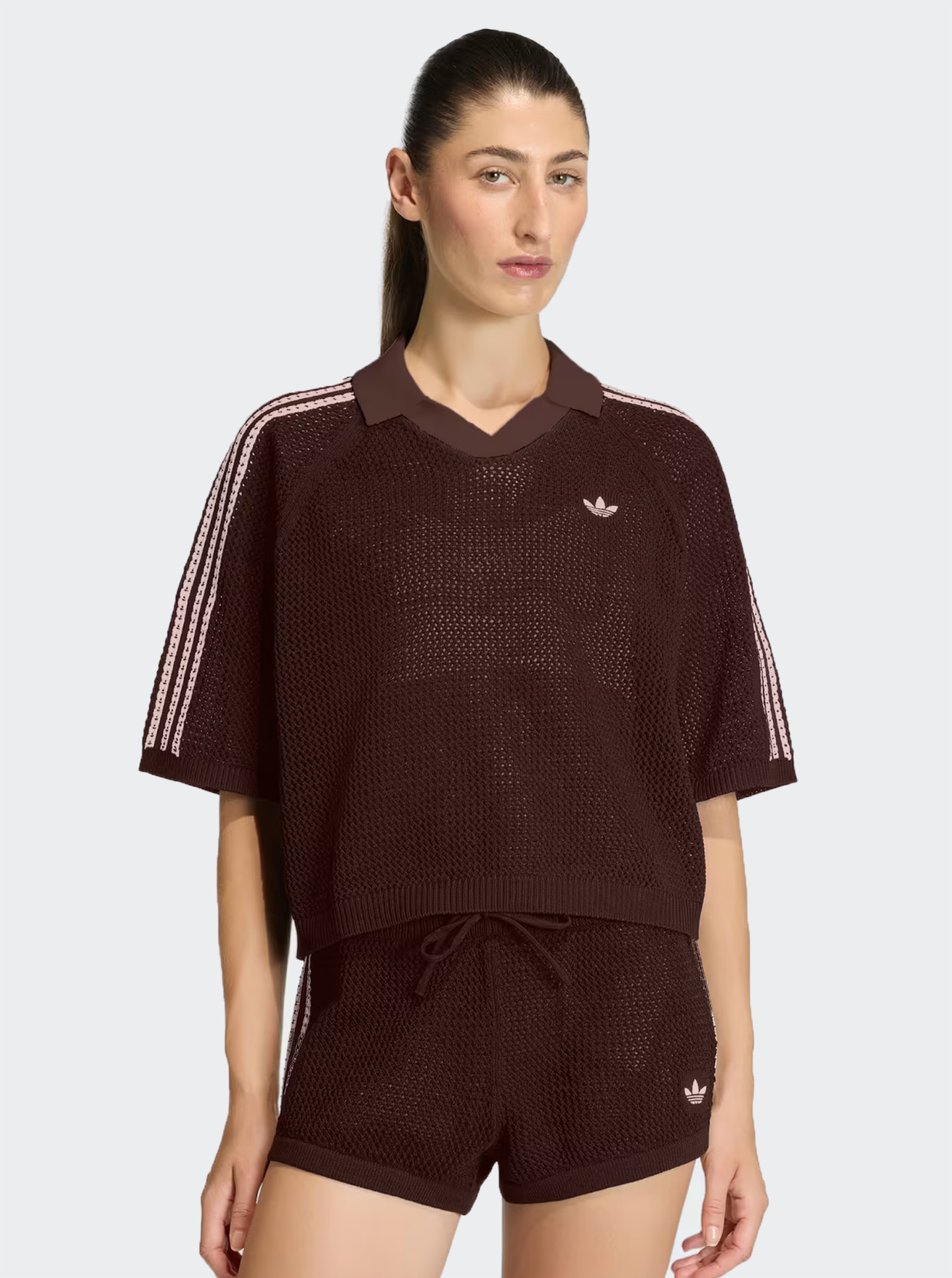 Knitted Crochet Polo