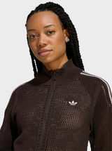 Knitted Crochet Firebird Track Top