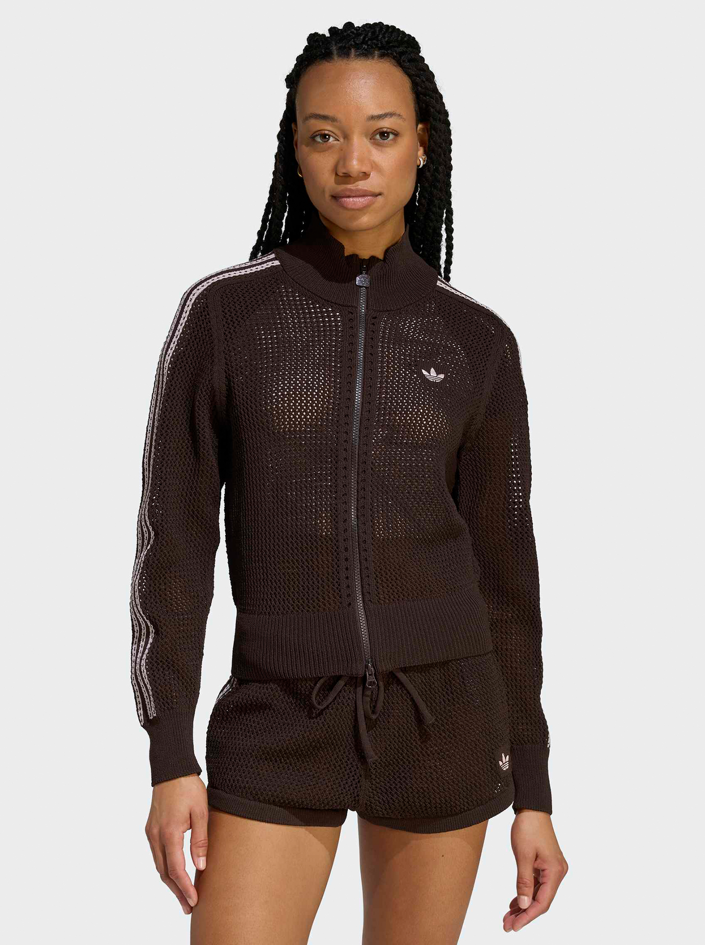 Knitted Crochet Firebird Track Top