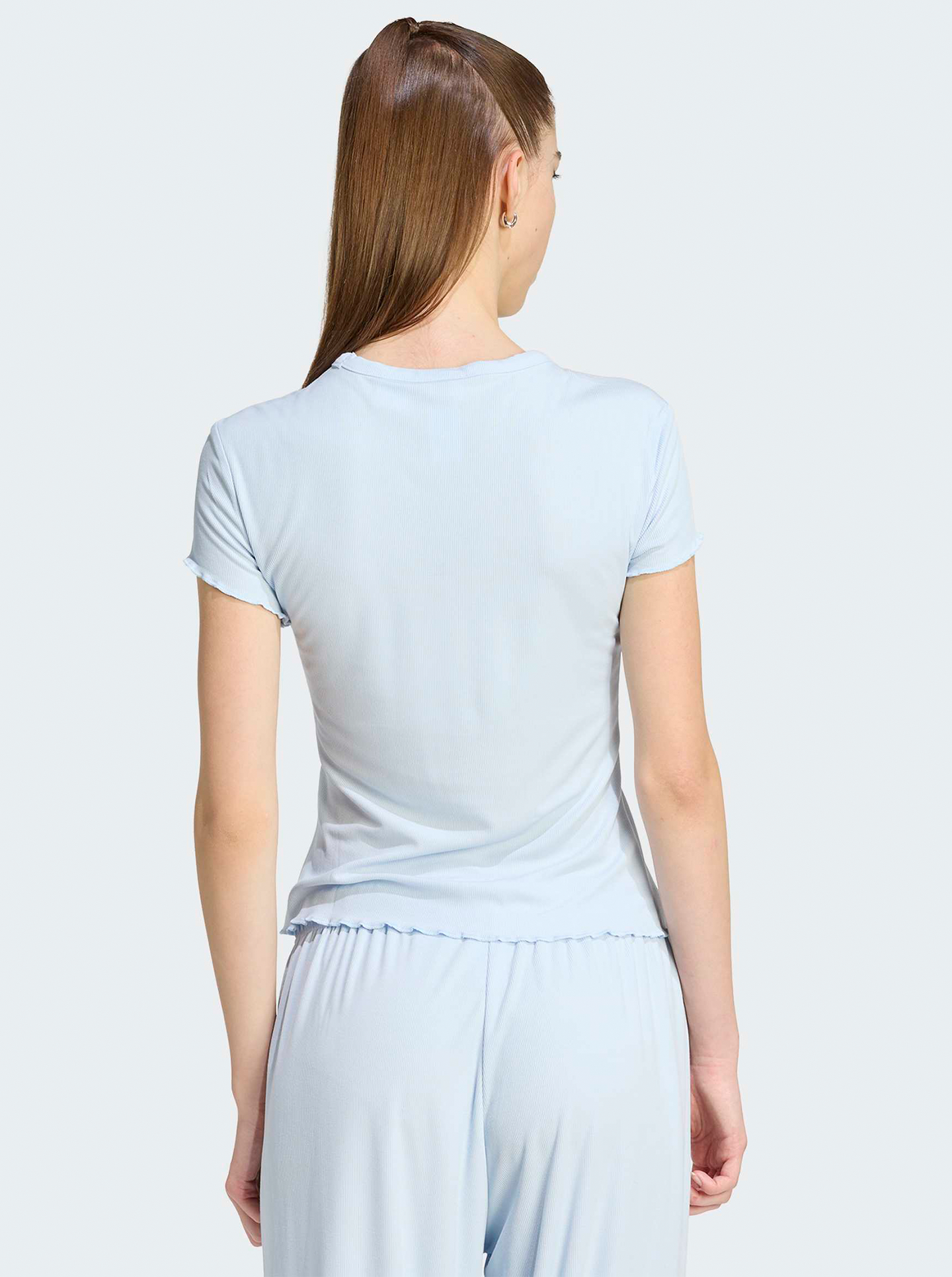 Essentials Scalloped Edge Baby Tee