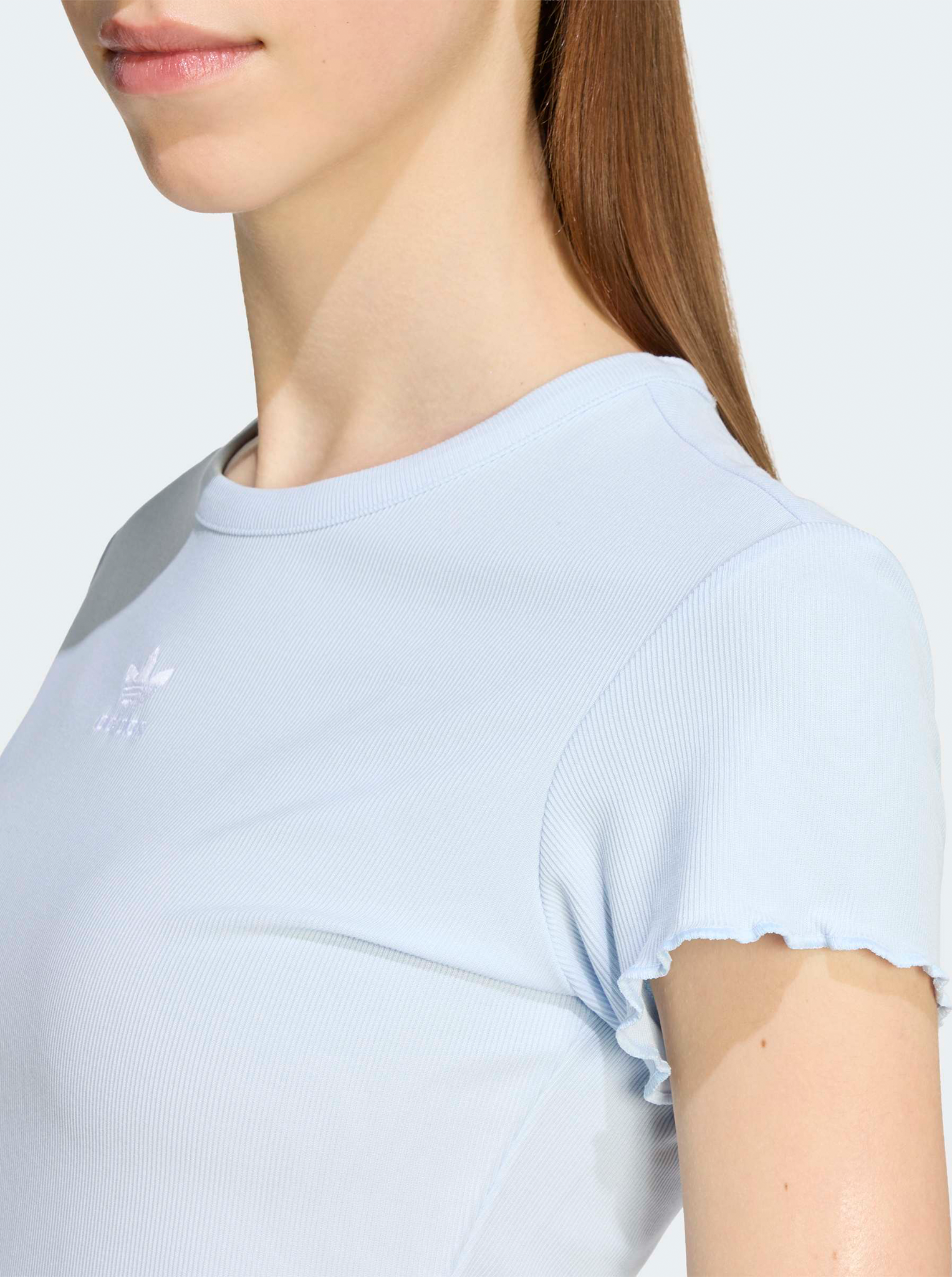 Essentials Scalloped Edge Baby Tee