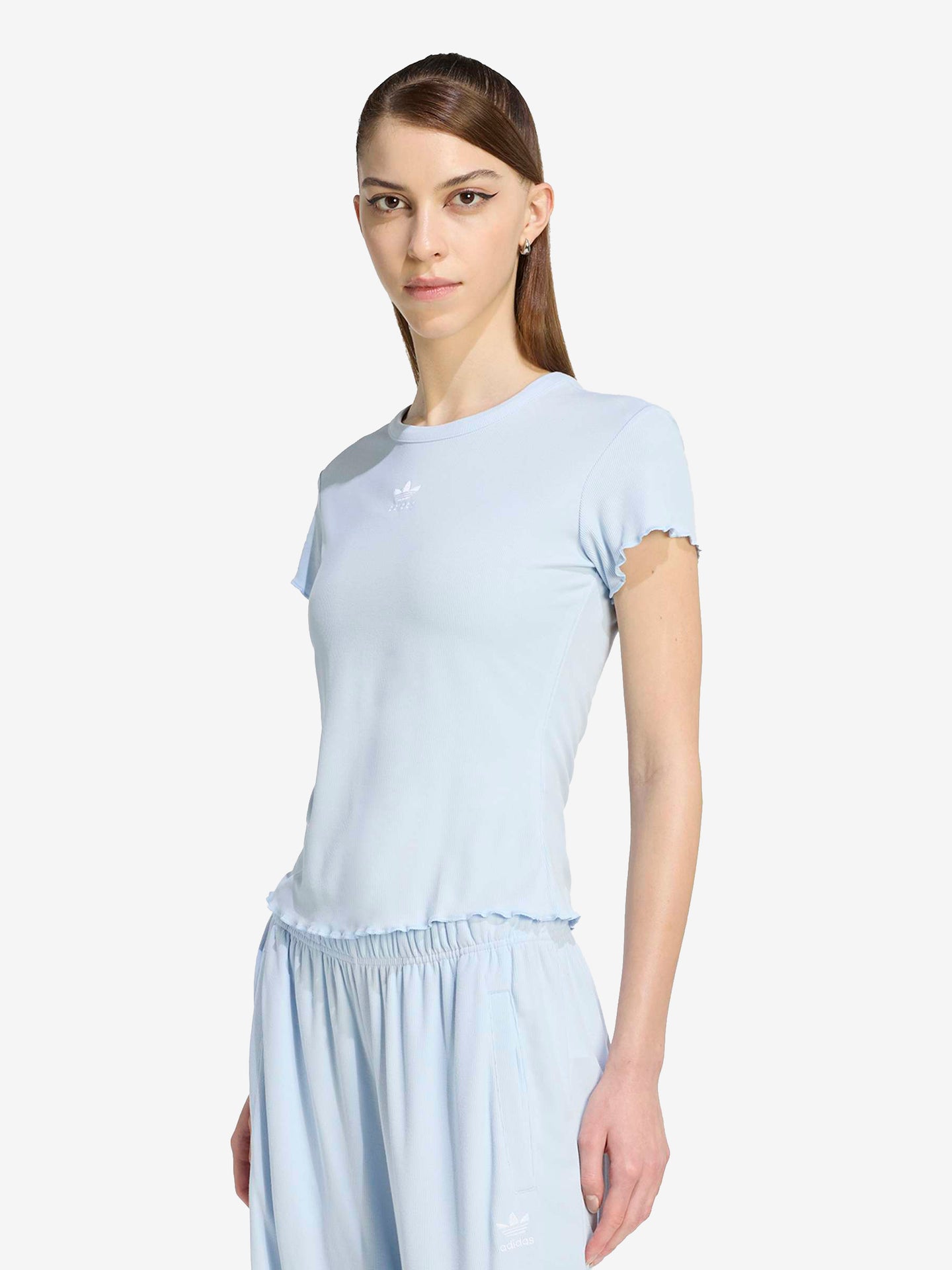 Essentials Scalloped Edge Baby Tee
