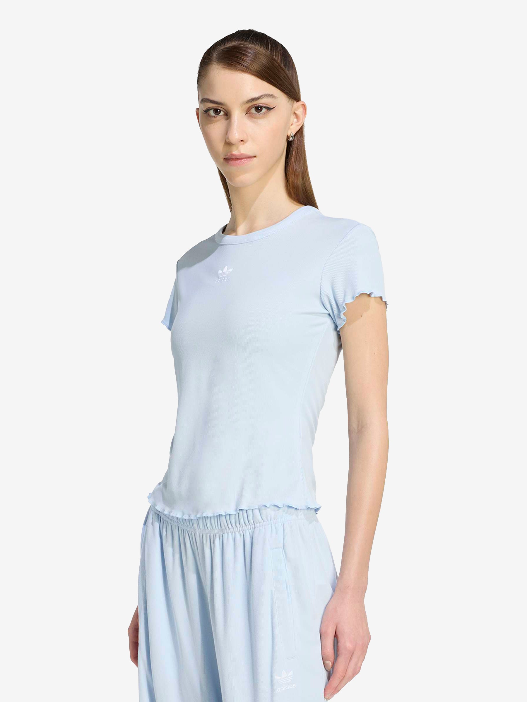 Essentials Scalloped Edge Baby Tee